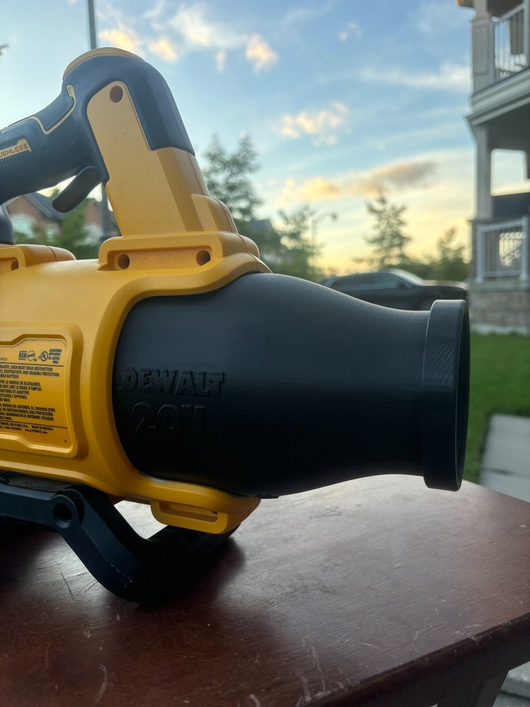 Compact Short Nozzle For DeWalt 20V DCBL722 Leaf Blower