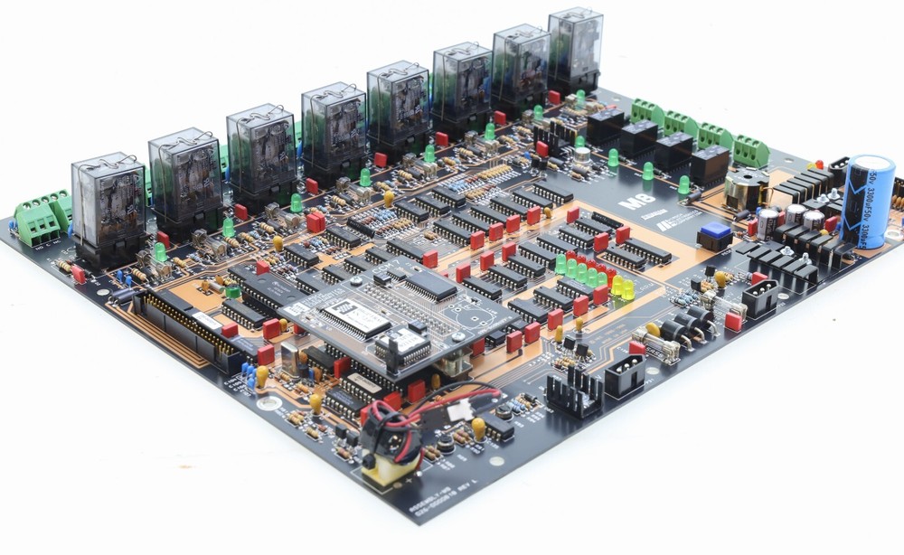 HIRSCH Model 8 M8 8-Door Controller Replacement Main Board with CCM7 DIGITRAC