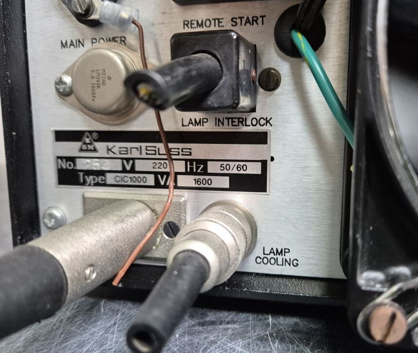Karl Suss CIC1000 Light source Power supply