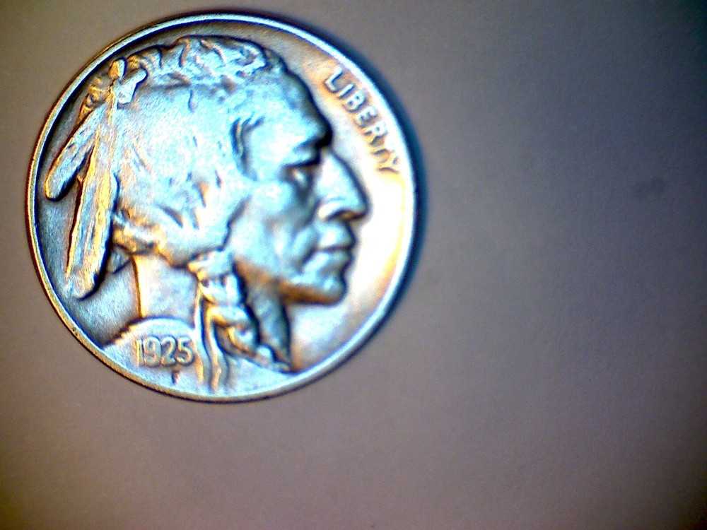 1919 Buffalo nickel xf plus             SN10158