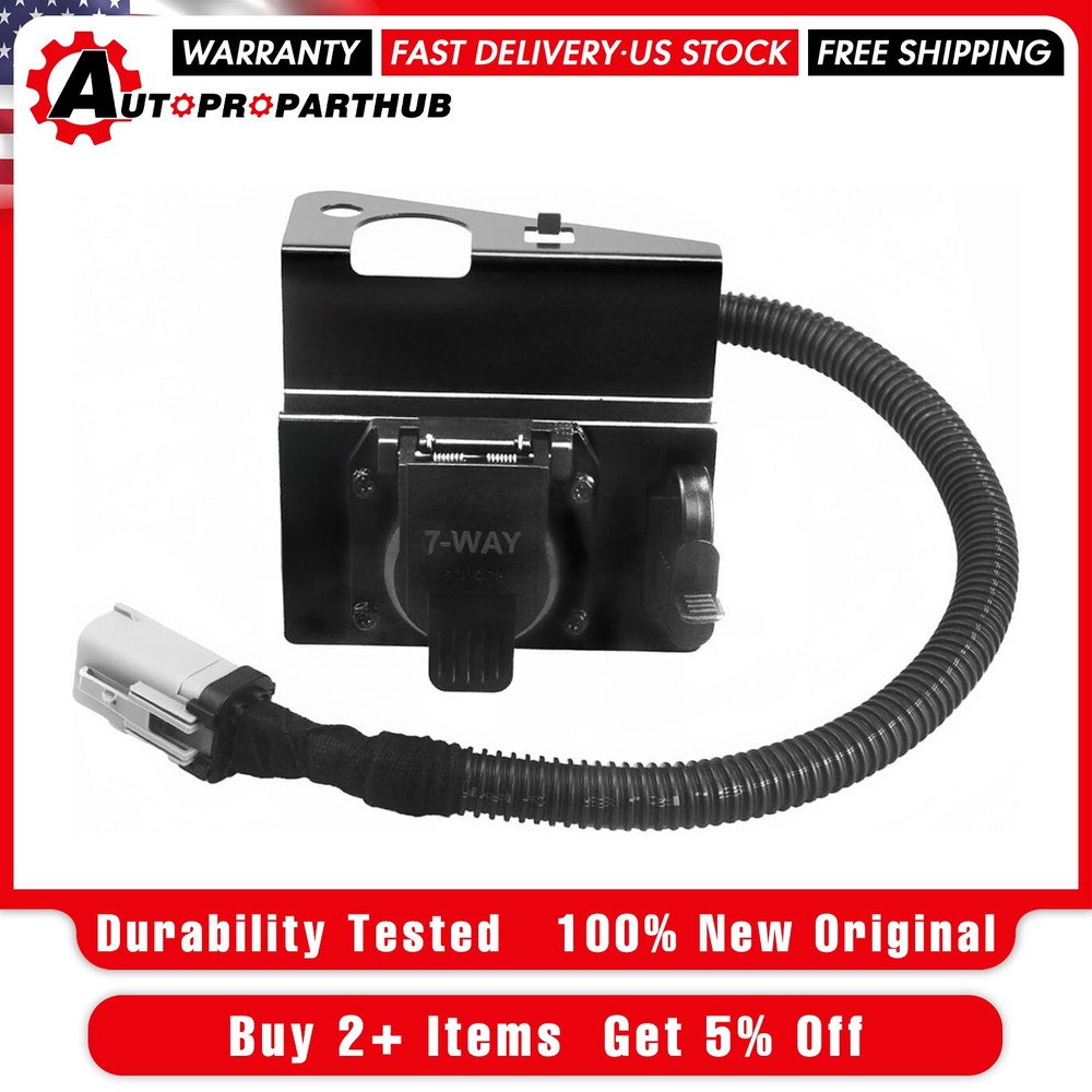 For 99 -01 F250 F350 Super Duty Ford 4 & 7 Pin Trailer Tow Wiring Harness Plug