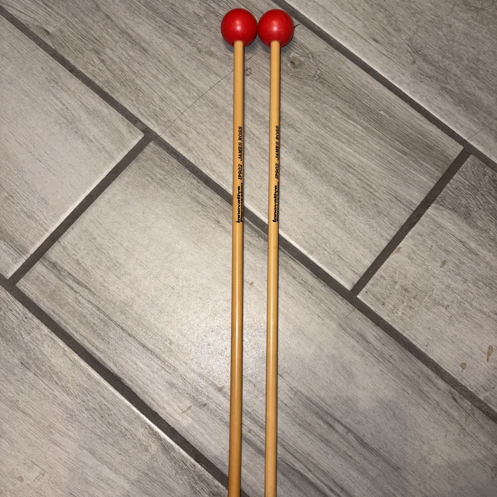 Innovative Percussion Black Fabric Bag with percussion mallets