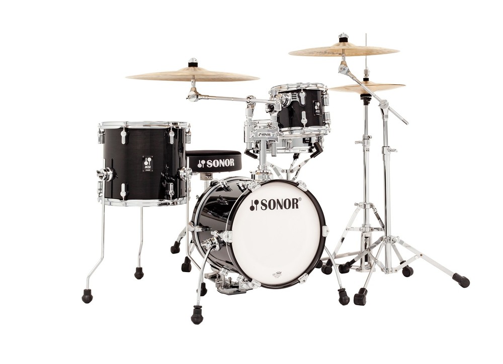 SONOR AQ2 MAPLE MARTINI SET-Transparent Black