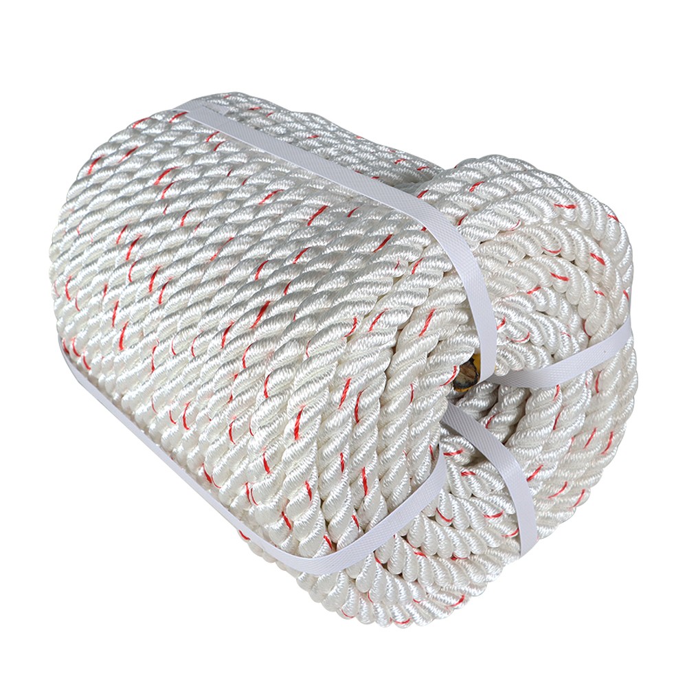 5850Lbs 1/2"×150' Double Braid Polyester Arborist Bull Rope Pulling Rigging Line