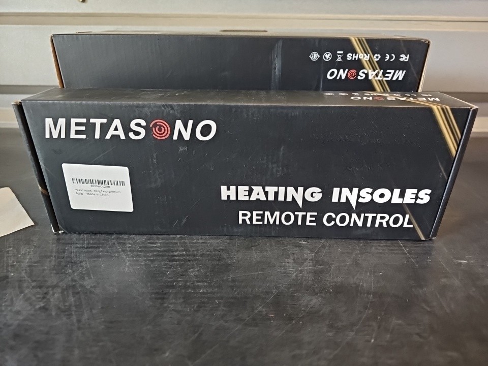 Heating Insoles Remote Control Size MEDIUM (5-8.5)
