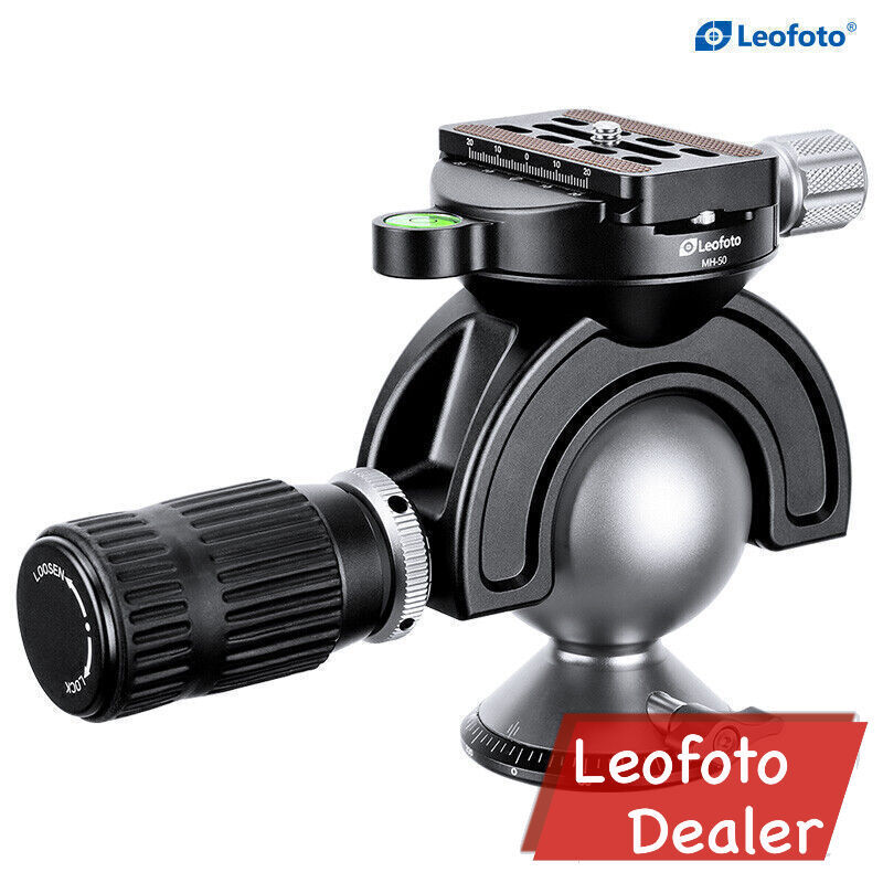 Leofoto MH-50 Full Dynamic Ball Head /w Handlebar Control | Arca