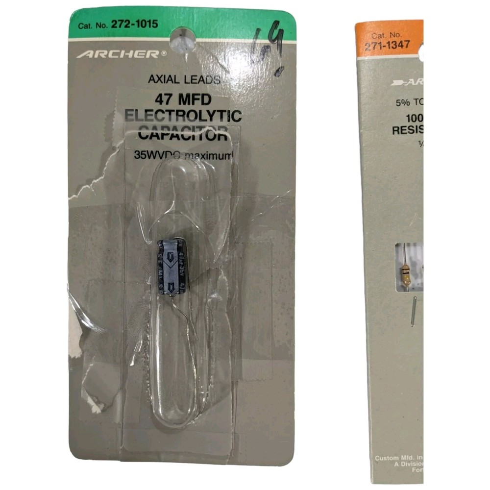 Capacitors 47 Electrolytic Conductor 5vdc Reed Relay 555 Timer Computer Archer