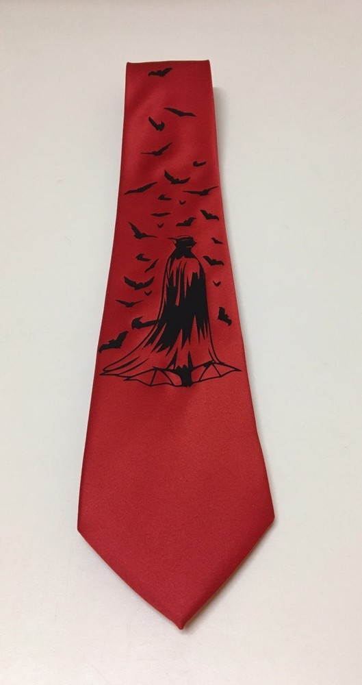 Bats Red Necktie, Cool and Unique