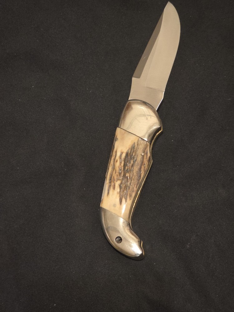 FOX And HOUND POCKET KNIFE Italy Bone Handle