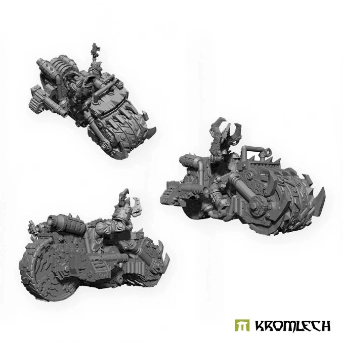 KROMLECH ORC BOSS ON BLITZBIKE 3