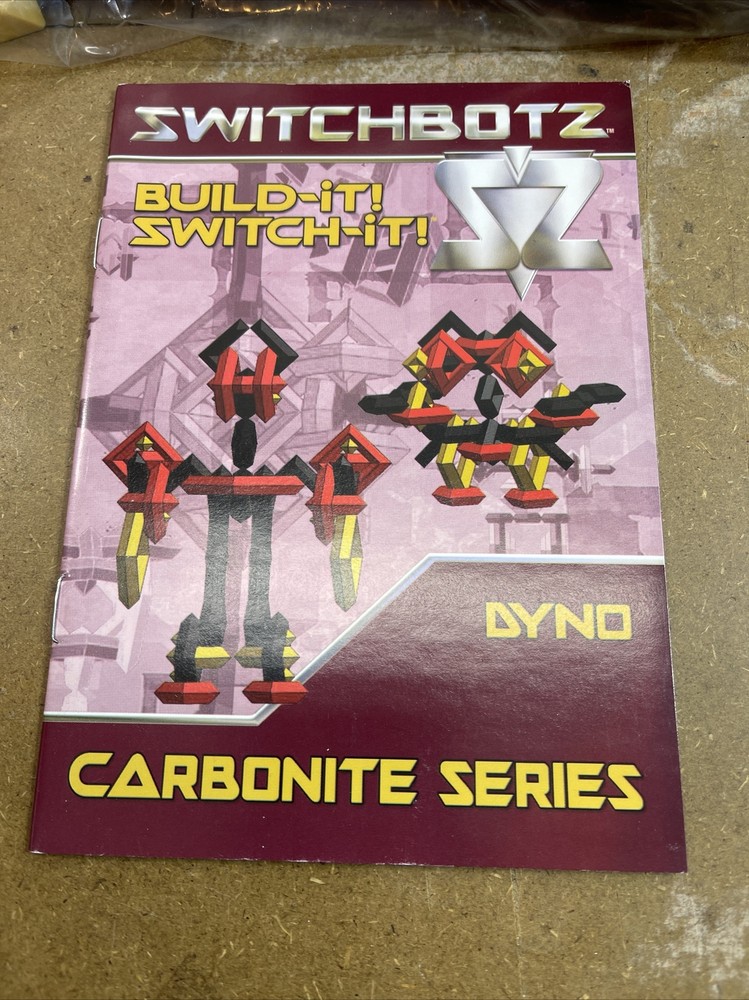 Switchbotz Build it Switch It Construction Toy Carbonite Series RHTF 47Pcs.