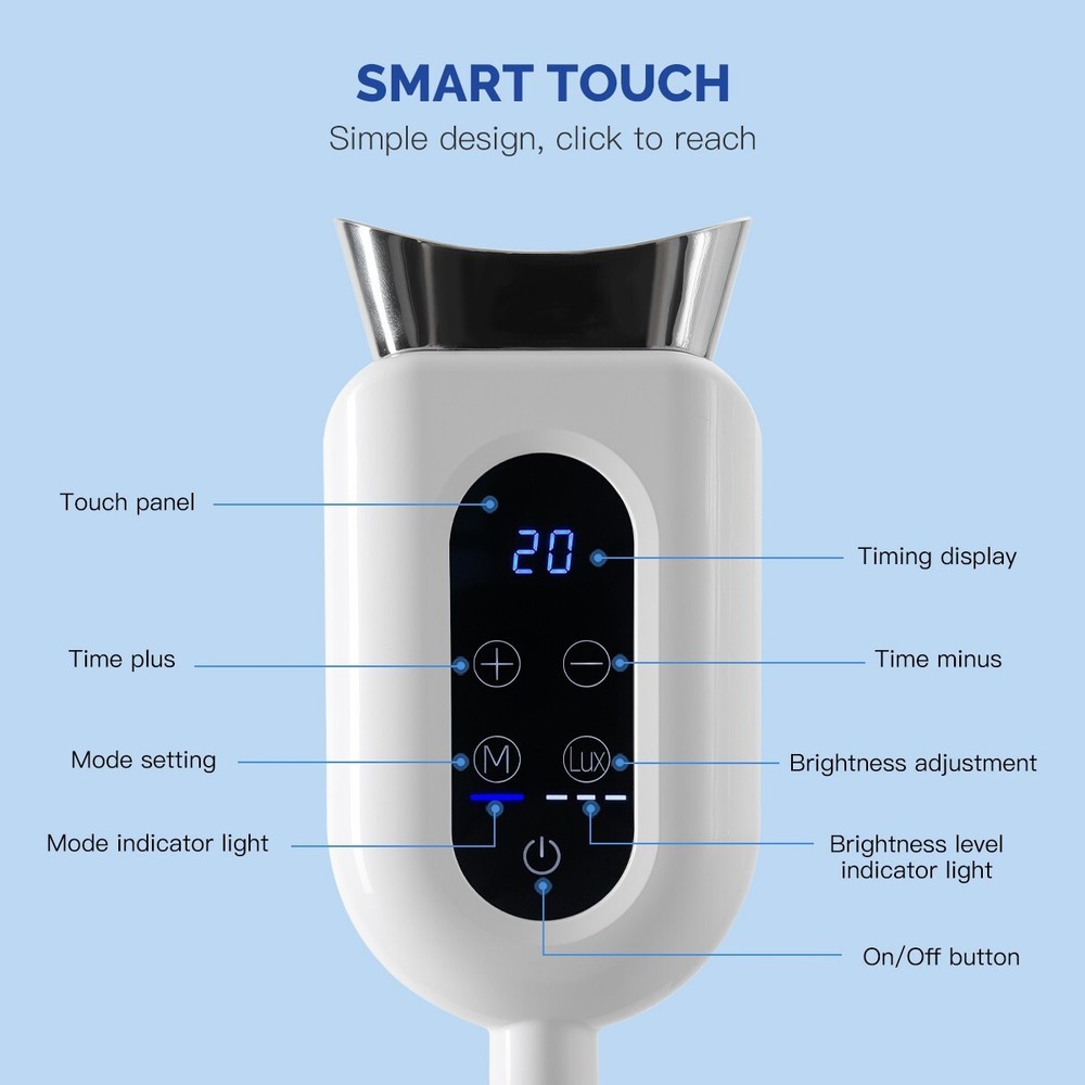 Dental Mobile Teeth Whitening Machine Lamp Accelerator Bleaching Cold LED Light