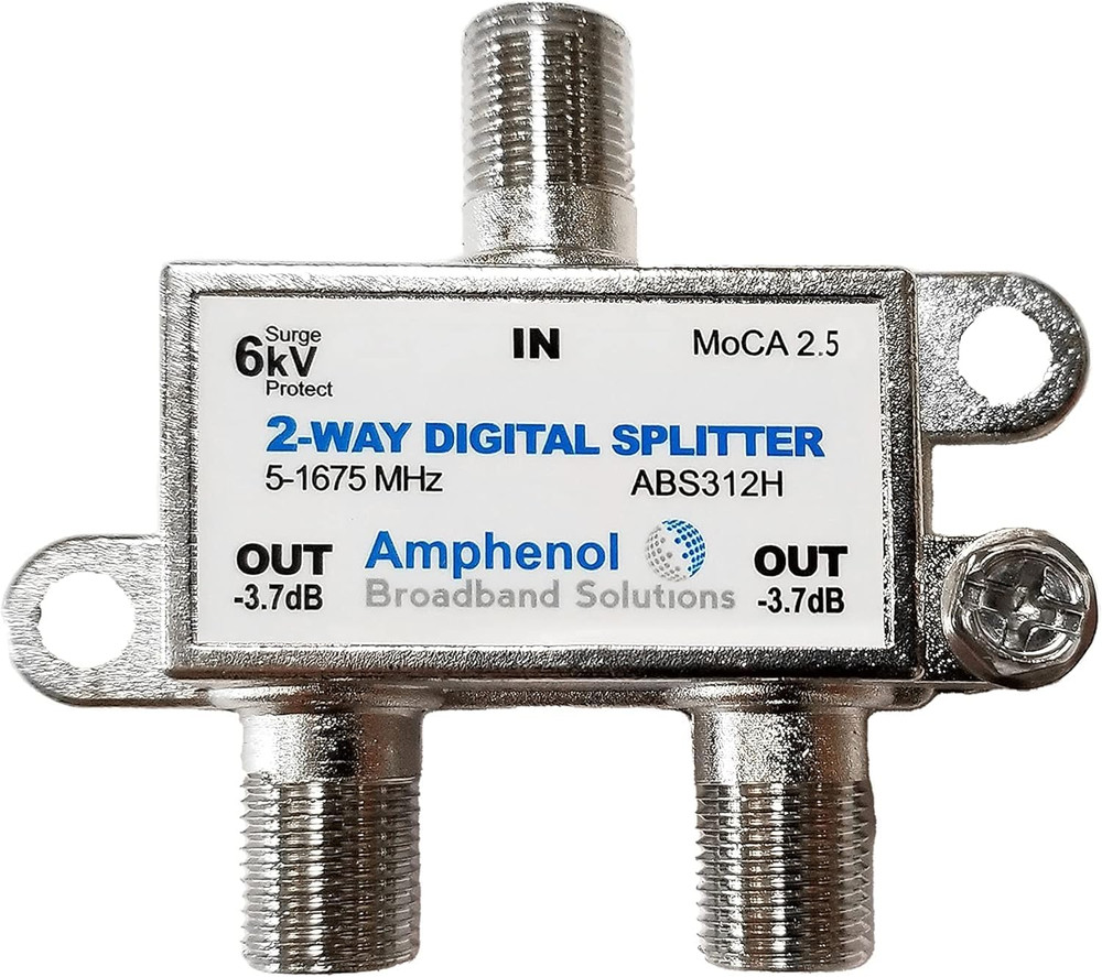 Digital Coaxial Splitter Moca 2.5 (2 Way) ABS312H