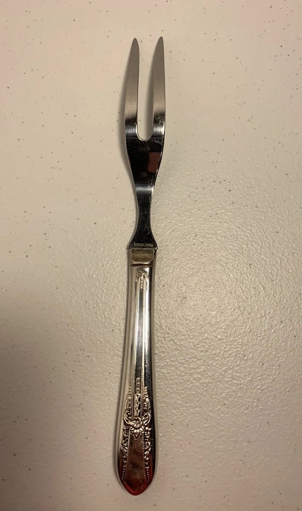 International Silver Reflection 2 Piece Steak Carving Set Silver Plate