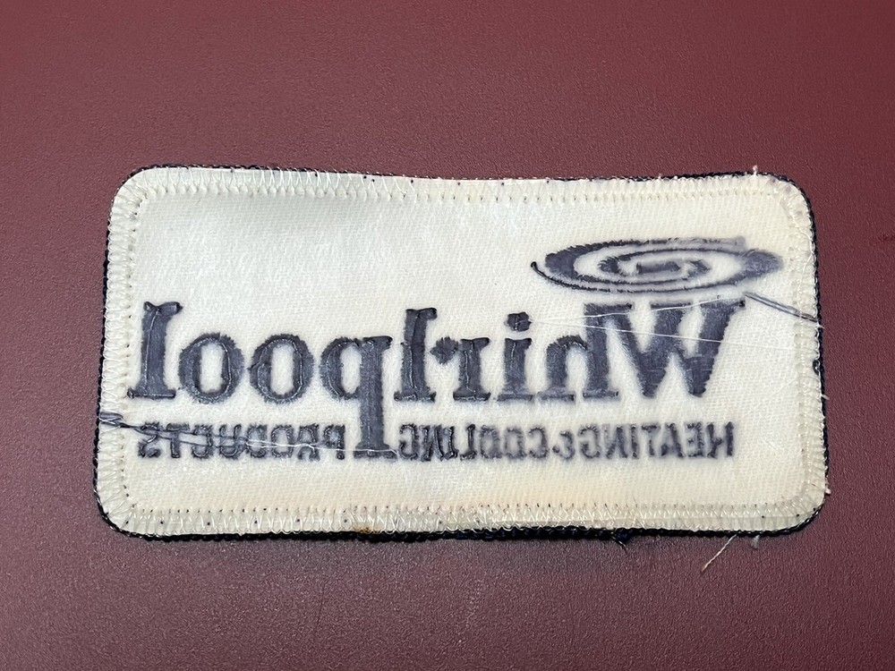 Vintage “WHIRLPOOL ” Souvenir Patch