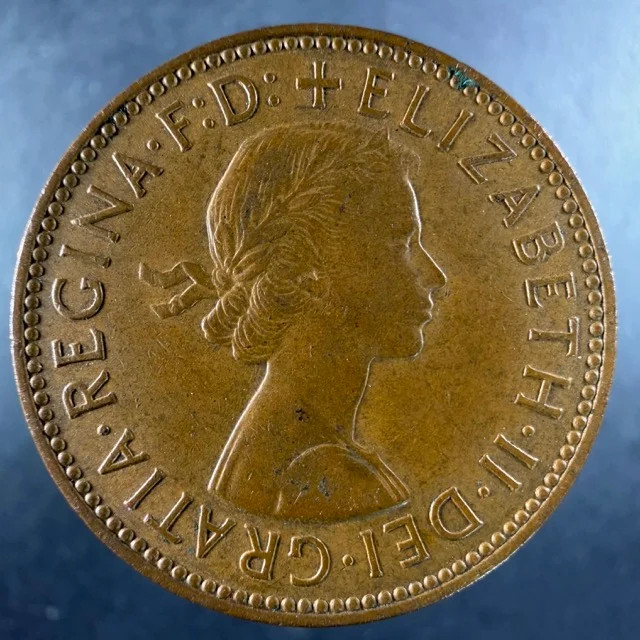 1966 Great Britain Half Penny Choice Example Elizabeth II Bronze