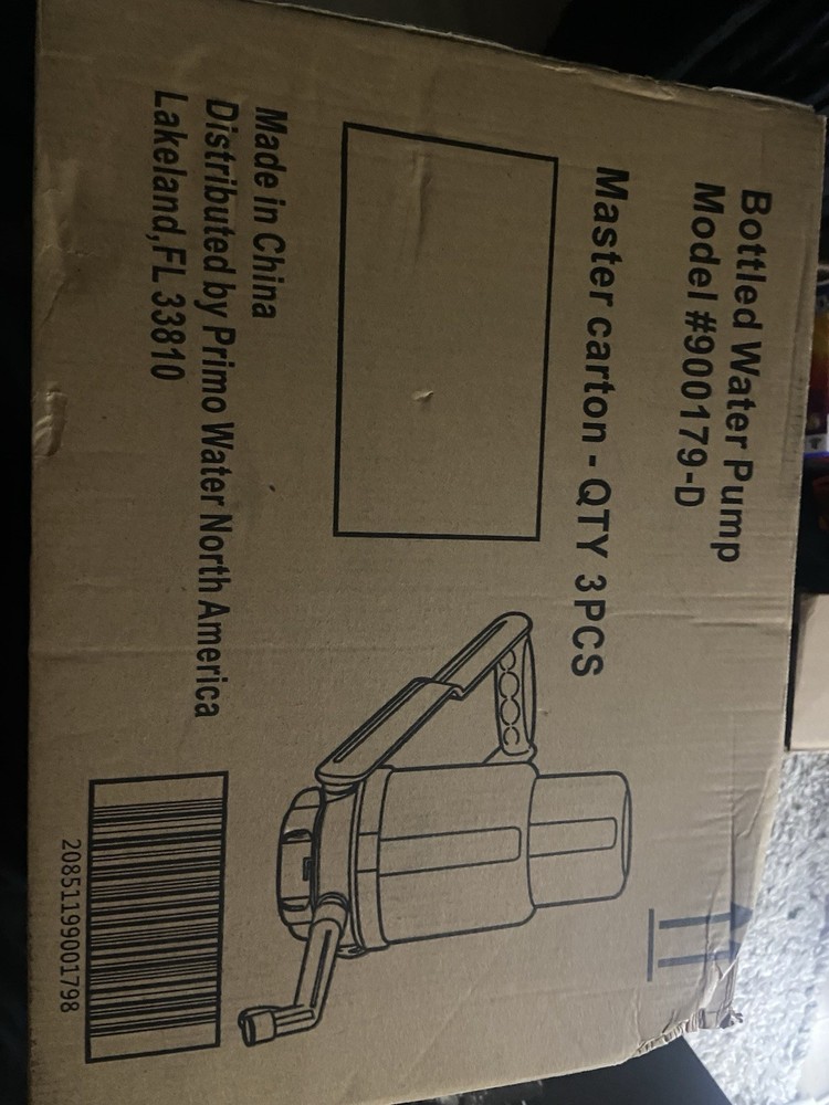 Bottled Water Dispenser Pump Master Carton Pump