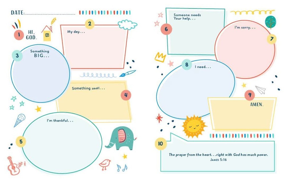 Pray by Number Kids Activity Book (Boys)