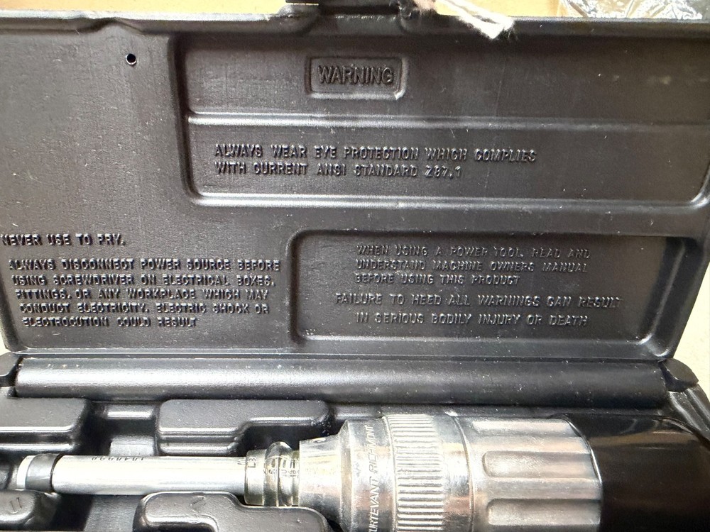 Sturtevant Richmont Torque Screwdriver