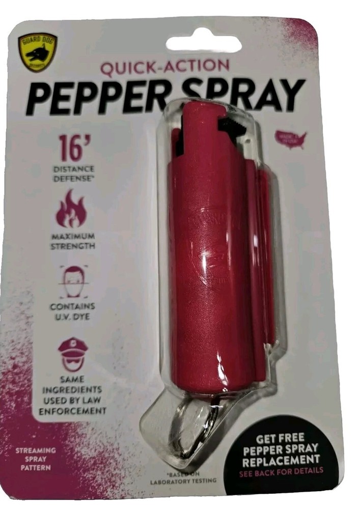guard dog security pepper spray