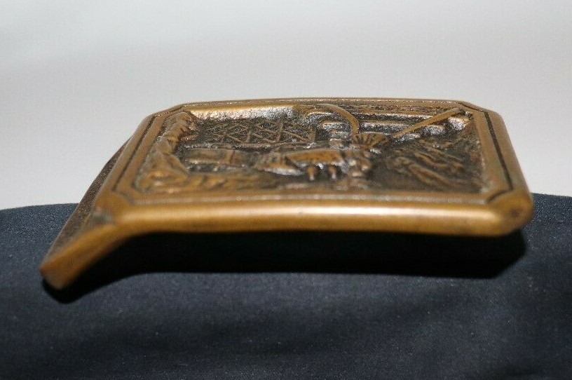 1975 T.E. Express Train Belt Buckle