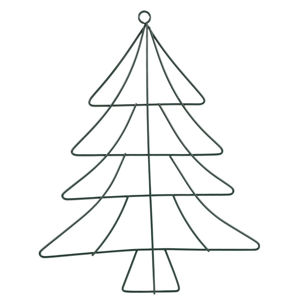 Christmas Tree Yard Decoration Wreath Making Supplies Tool Home Form