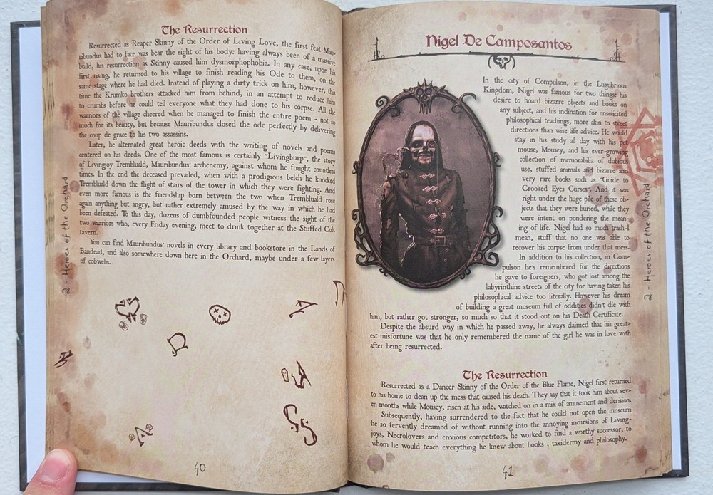 Unglorious RPG Core + Expansions Bundle Necronomicon GM Screen Dice