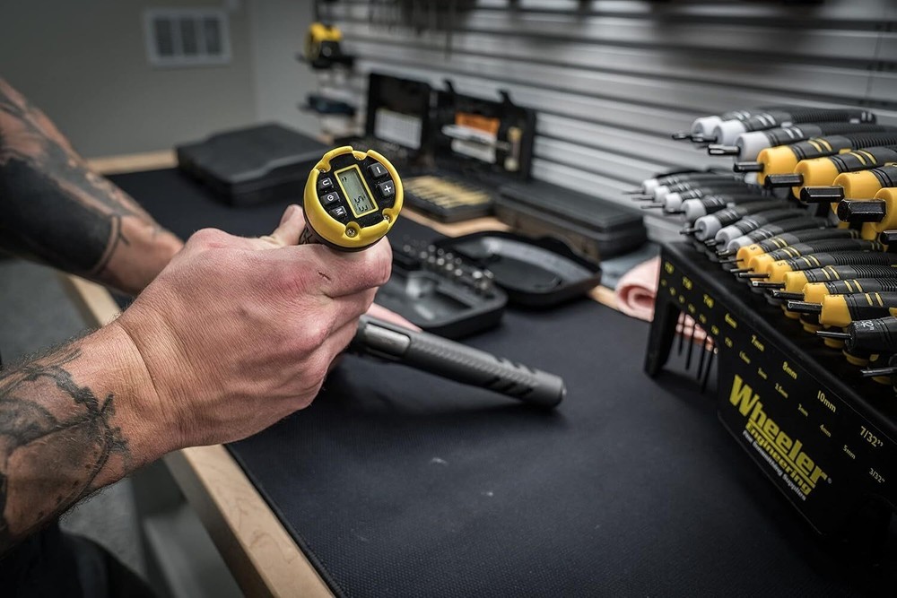 Digital Firearms Accurizing Torque Wrench,Interchangeable Bits and LCD Display