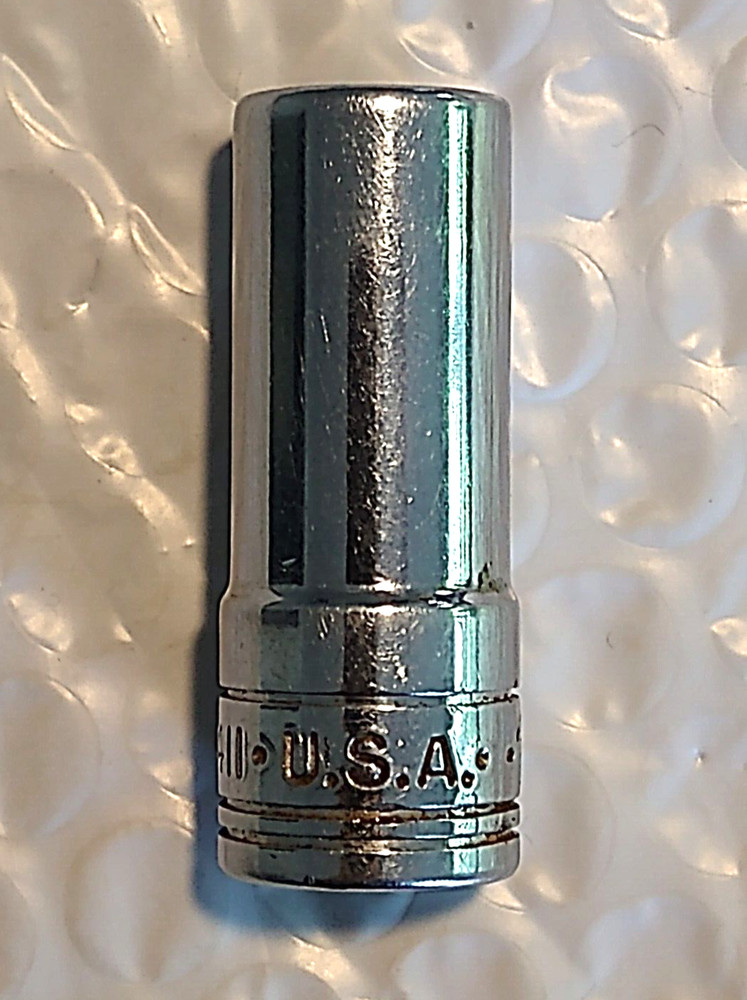 S-K TOOLS USA 8411, 3/8" DRIVE, 11MM. SOCKET, 1.7" DEEP/HIGH, 6 POINT.
