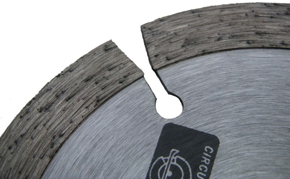 4'' segmented diamond blade for stone, brick, block and concrete