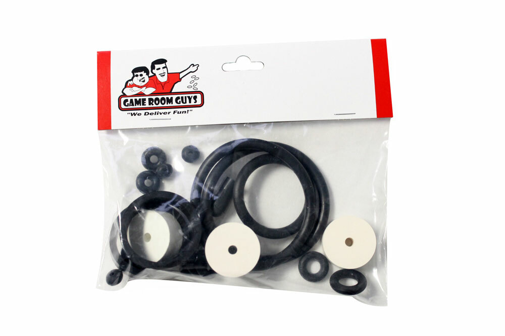 Stern Game of Thrones Pro Pinball Machine Replacement Rubber Ring Kit Black