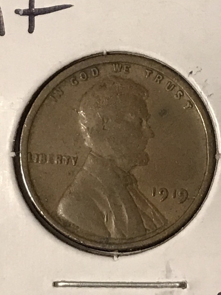 1919 Lincoln Cent F