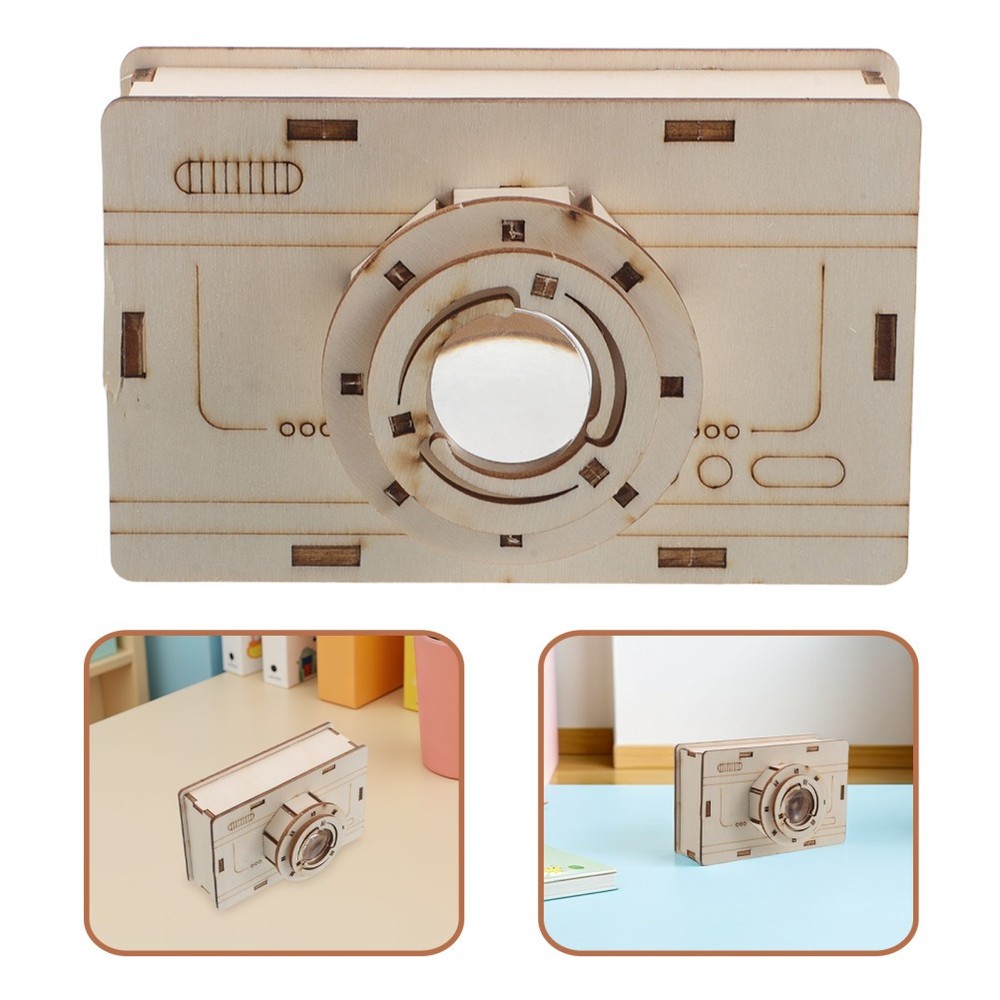 3 D Mechanical Model Fake Camera Prop Game Puzzles Educational Toy