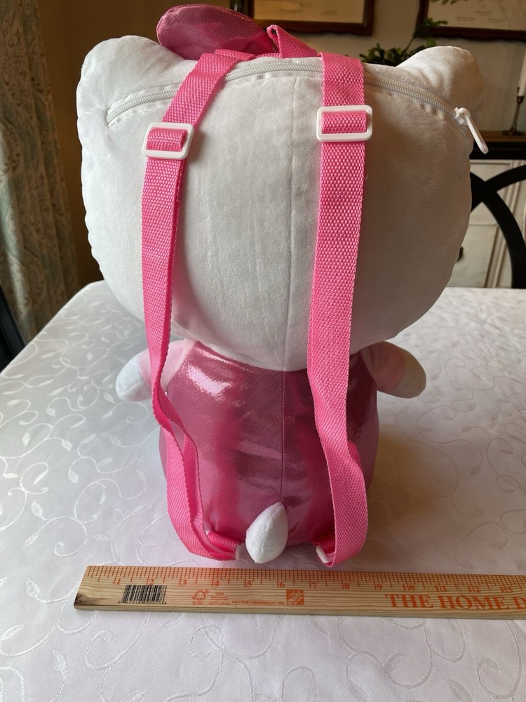 Hello Kitty 16" Soft Plush Backpack