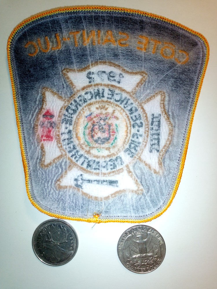 Cote Saint-Luc Fire Department Patch Badge Crest