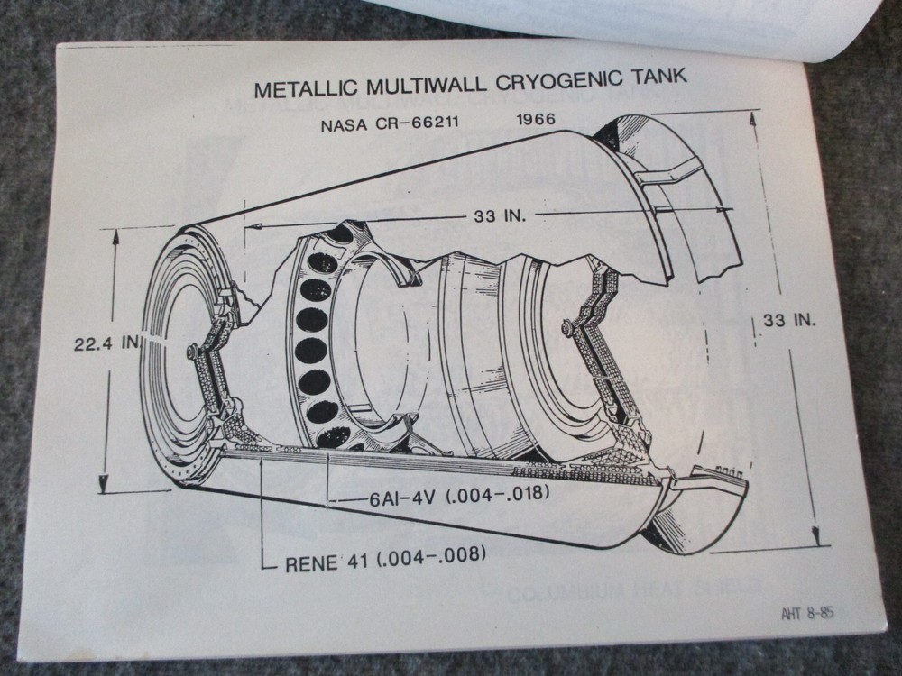 1984-85 NASA MSFC SPACE SHUTTLE LONG RANGE PROGRAM PLAN+CRYOGENIC & TECH REPORTS