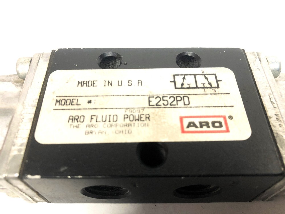 ARO Fluid Power Pilot Valve E252PD USED