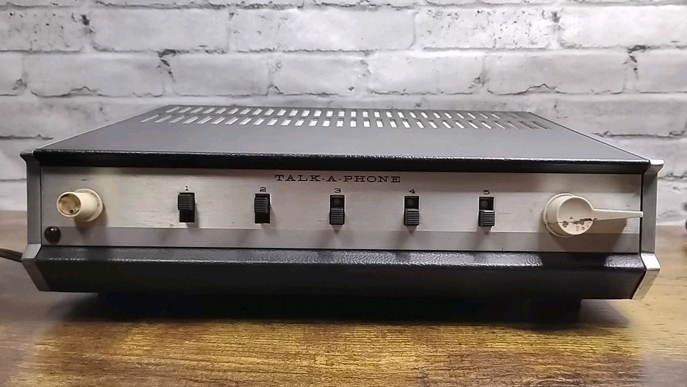 Talk-A-Phone K-ML-5 Master Intercom System -Untested