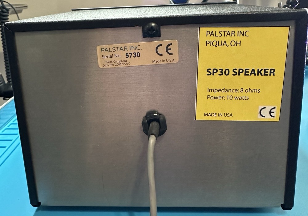 Palstar SP30 Ham Radio External Speaker