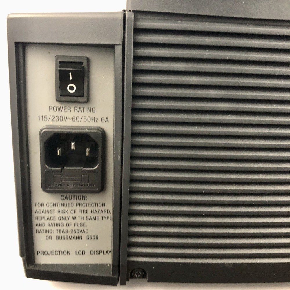 Vintage Y2K DUKANE IMAGE PRO 7200 PLUS PROJECTOR Case And Extras WORKING