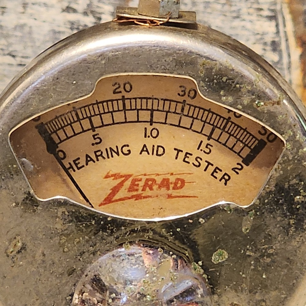 Zenith Zerad Hearing Aid Tester - Volt Meter