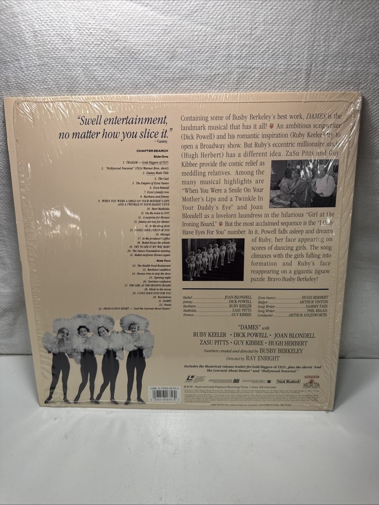 Dames (Laserdisc)