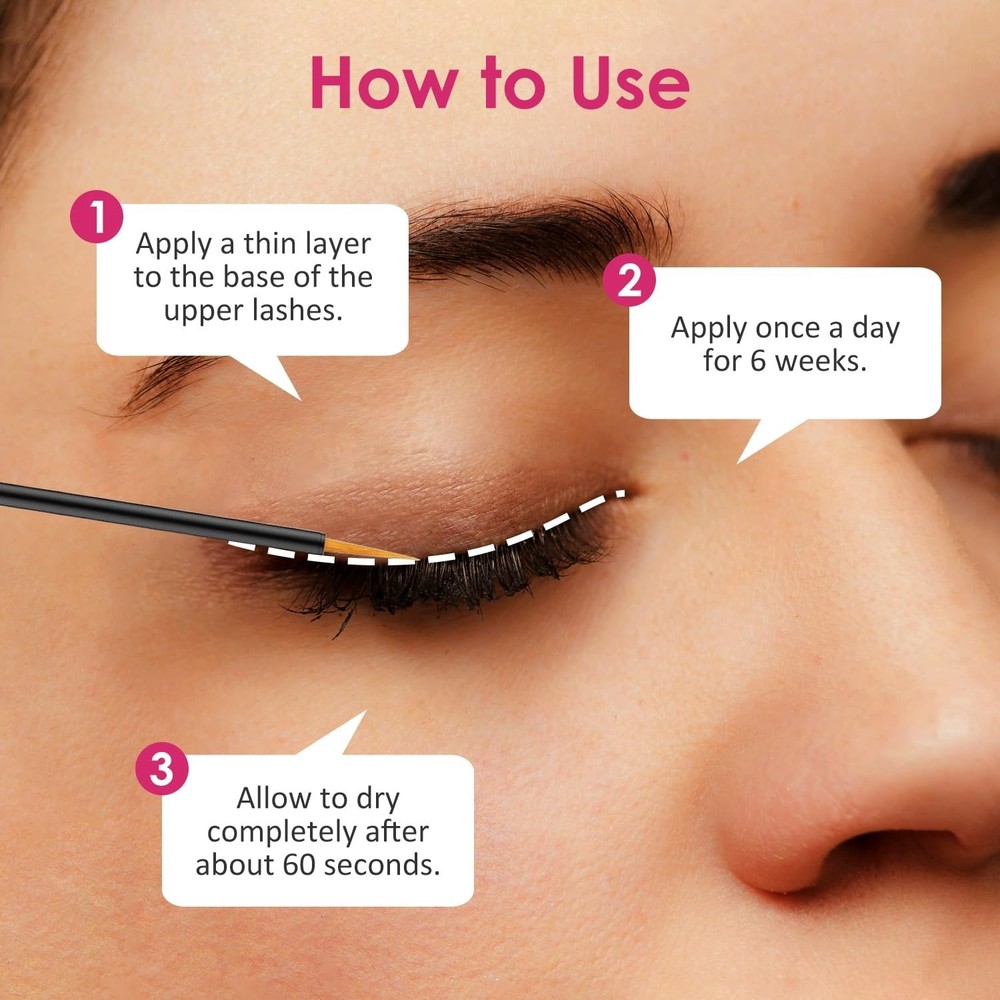 Eyelash Growth Serum with Biotin & Advanced Peptides Complex Lash Serum- (5ml)