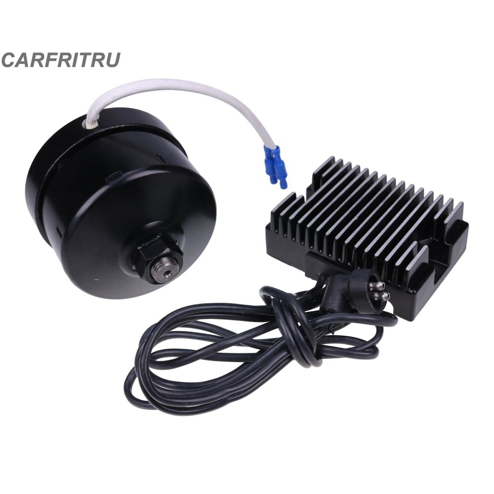 17 AMP 12 Volt Alternator Generator Conversion Kit for Harley-Davidson G XL FL