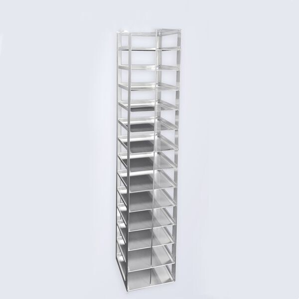 CryoKING® Vertical Type Freezer Racks, Stainless steel, 1 Piece/Case