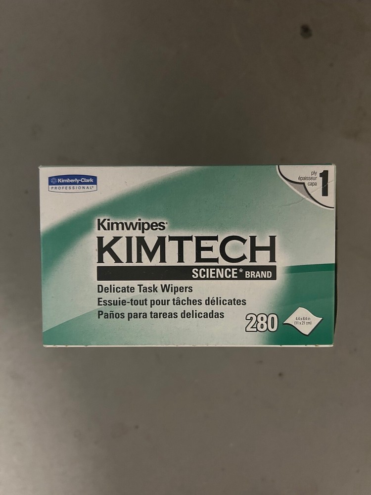Kimwipes Kimtech Science Brand Delicate Task Wipers 280 Count Wipes