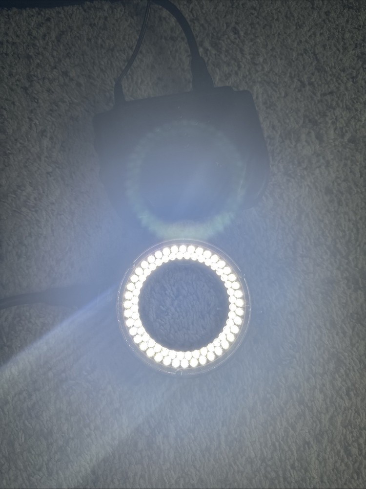 (Works) Luxo Microscopes By Unitron 18743 - Dimmable LED High Output Ring Light