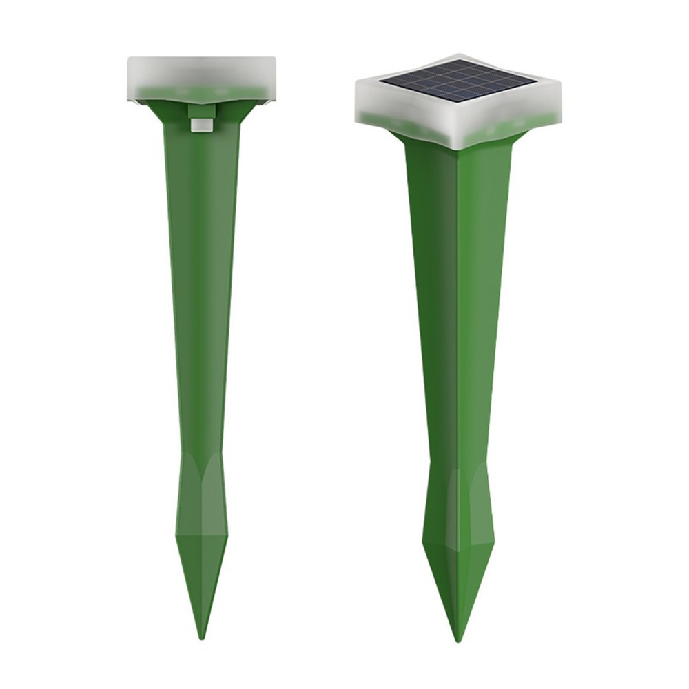 Solar Powered Mole Repellent for Lawns 2/4pcs Ultrasonic Vole Repeller Upgraded