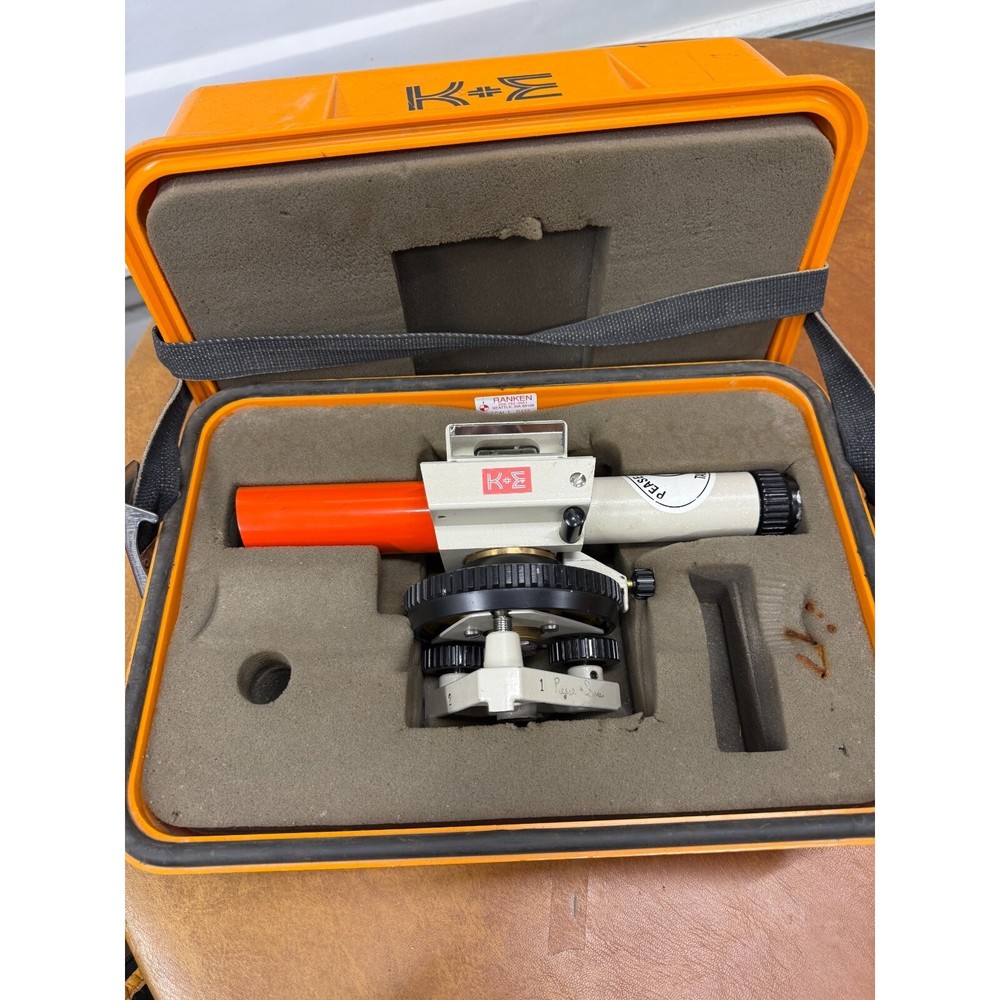 K&E Keuffel & Esser Surveying Level with Case