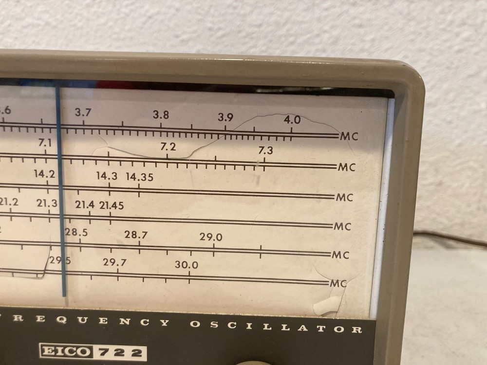 EICO Model 722 VFO Variable Frequency Oscillator